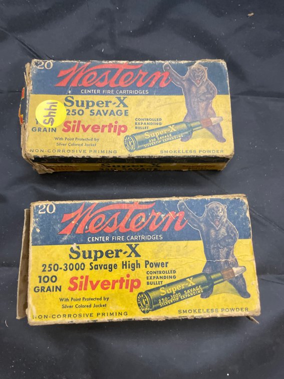 Box of Western Super X 250-3000 Savage High Power &