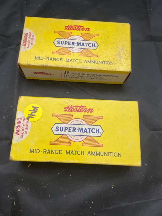 2 Boxes Ammo - Western 38 Special