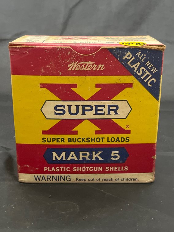 1 Box Western Super X Mark V 12 Gauge Shotgun Shells