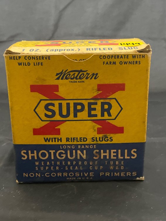 1 Box Western Super X 2 Gauge Shotgun Shells