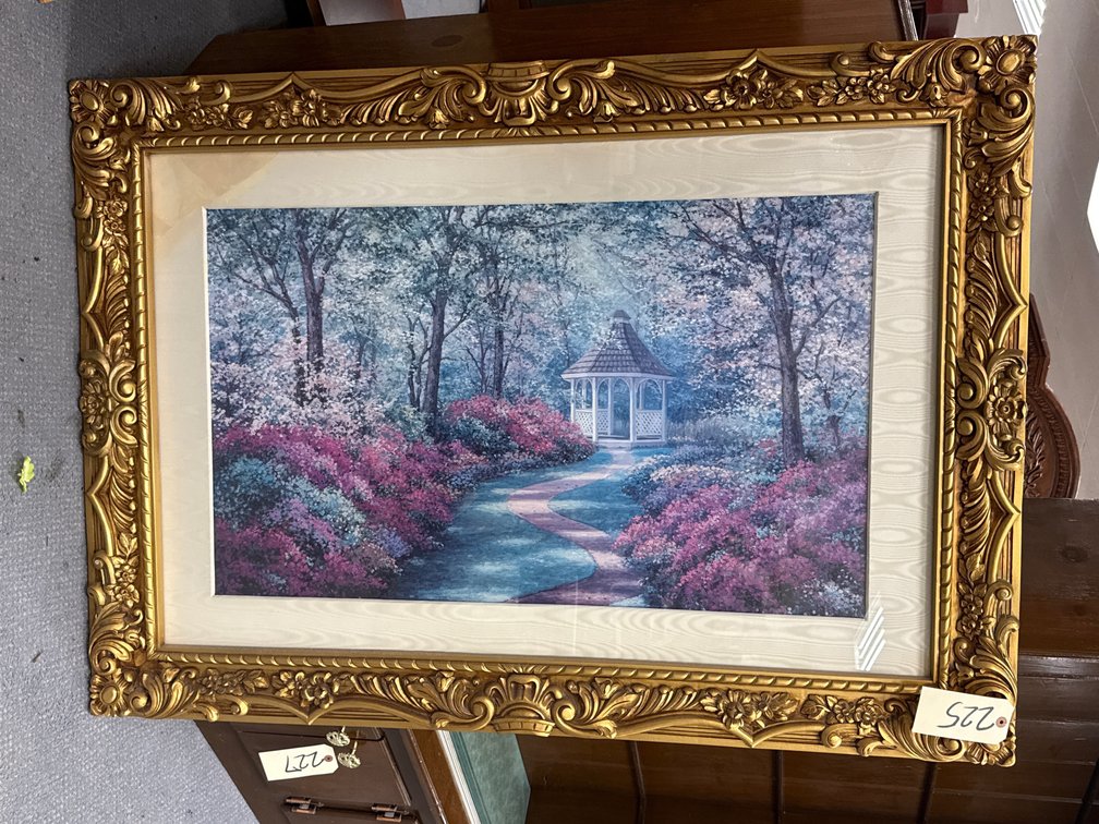 Framed Landscape Print 35"x49"