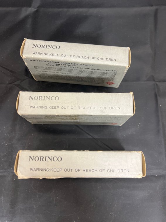 3 Boxes Norinco 7.62x39SP Ammo
