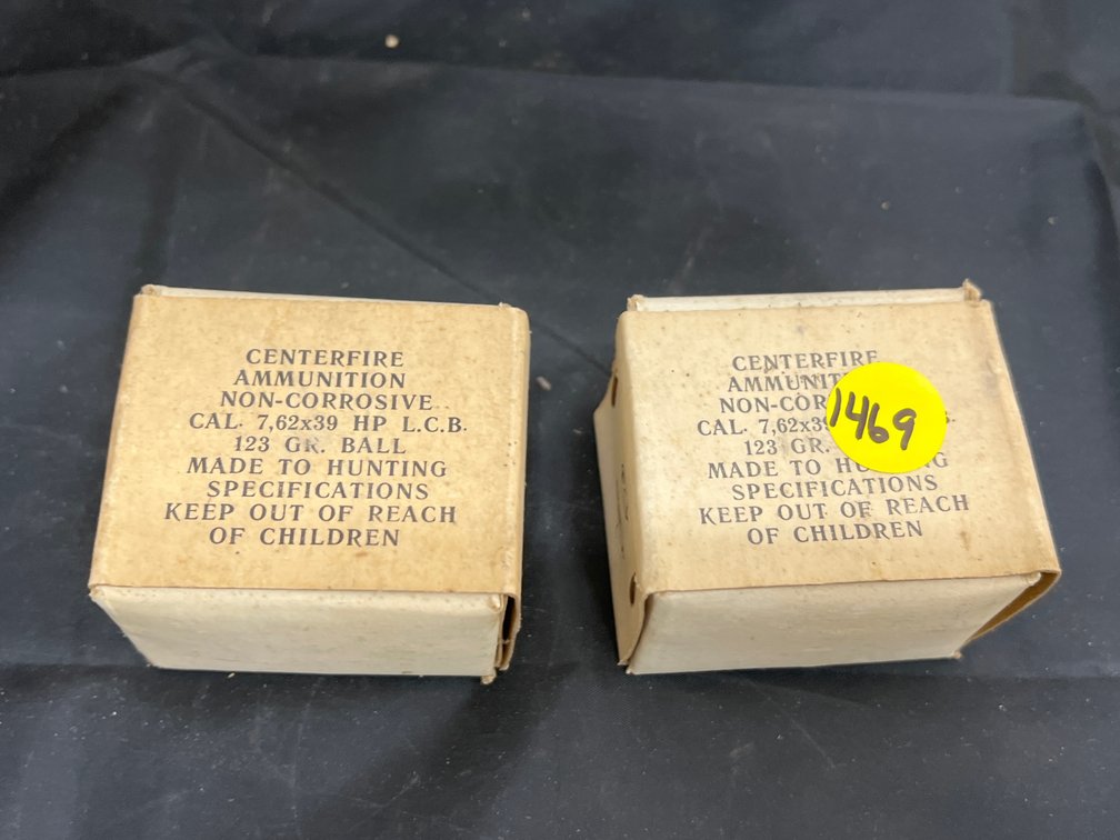 2 Boxes 7.62x39mm Cartridge Balls