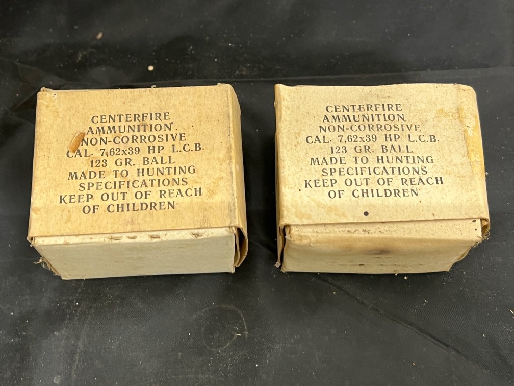 2 Boxes 7.62x39mm Cartridge Balls
