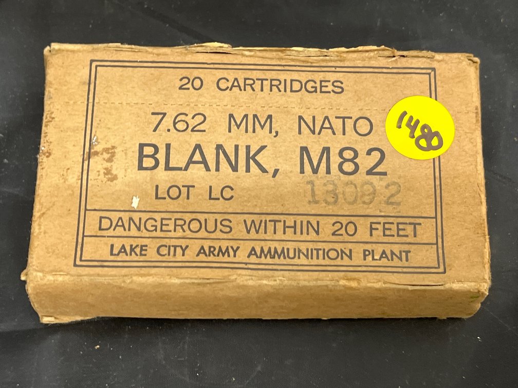 1 Box 7.62mm Nato Blanks