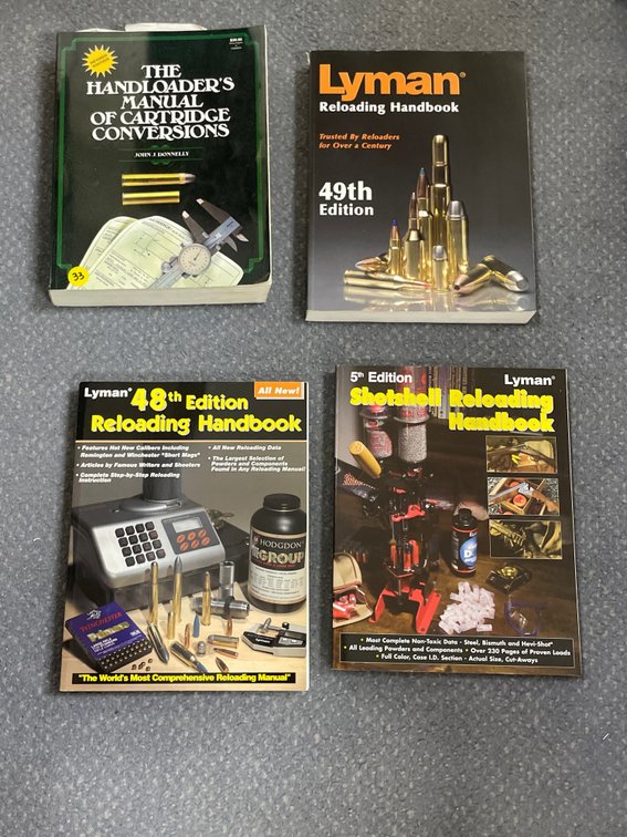 4 - Reloading Books & Manuals