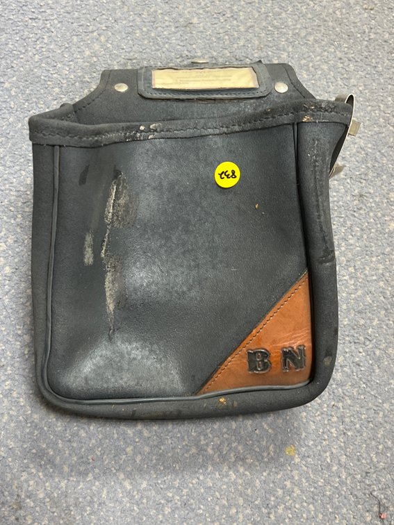 Canvas Pouch w/Belt