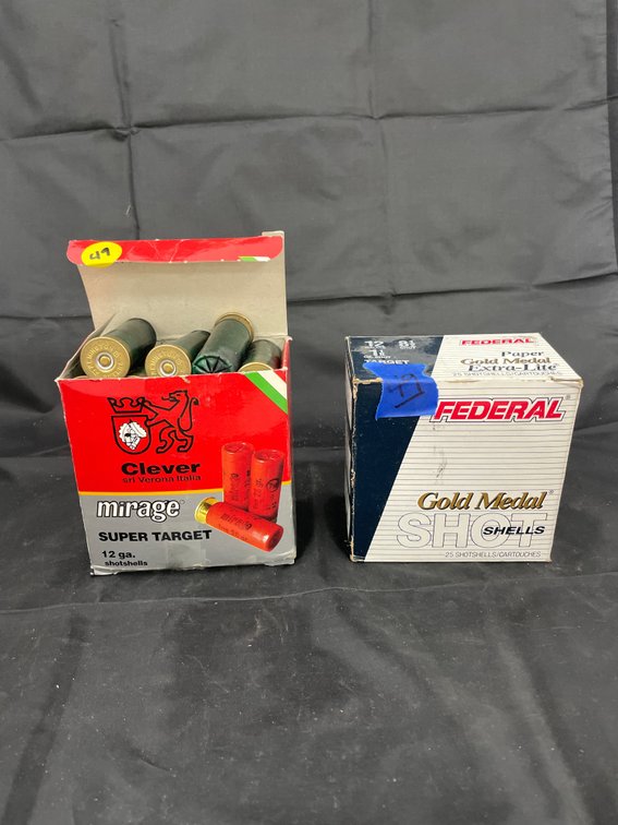 2 Boxes 12 Ga Shells - As Is