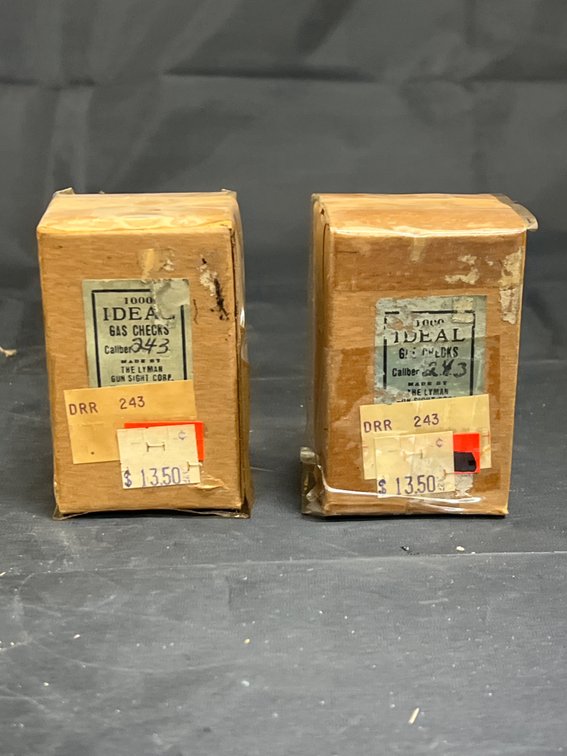2 Pcs - 243 Cal Gas Checks
