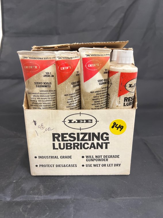 Box of Lee Resizing Lubricant