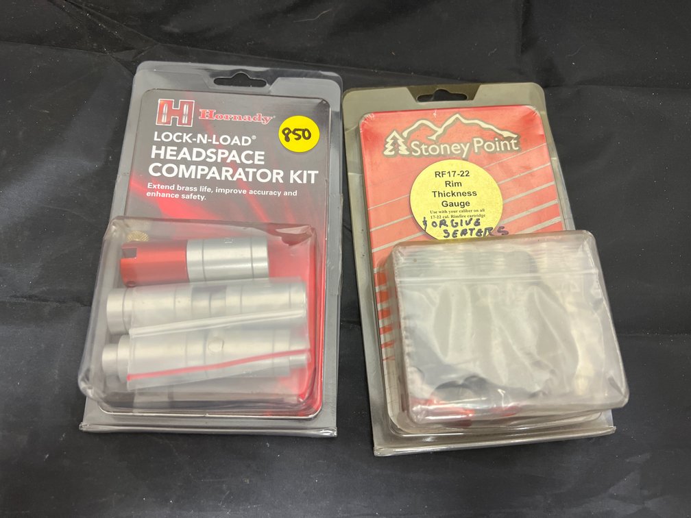 2 Pcs - Hornady Lock & Load Headspace Comparator Kit
