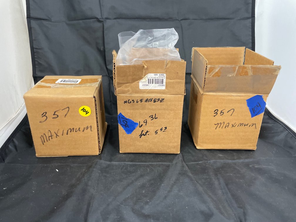 3 Pcs - 357 Maximum Casings - 30 Cal Bullets