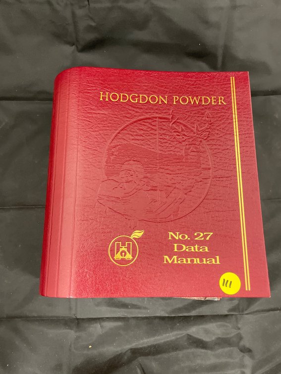 Hodgdon Data Manual