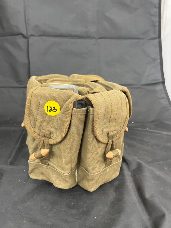 Chinese Vietnam Era Military Ammo Belt w/762 Ammo