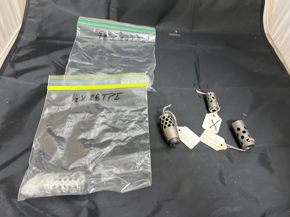 5 - Assorted Muzzle Breaks