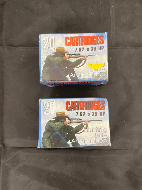 2 Boxes - 762 Ammo