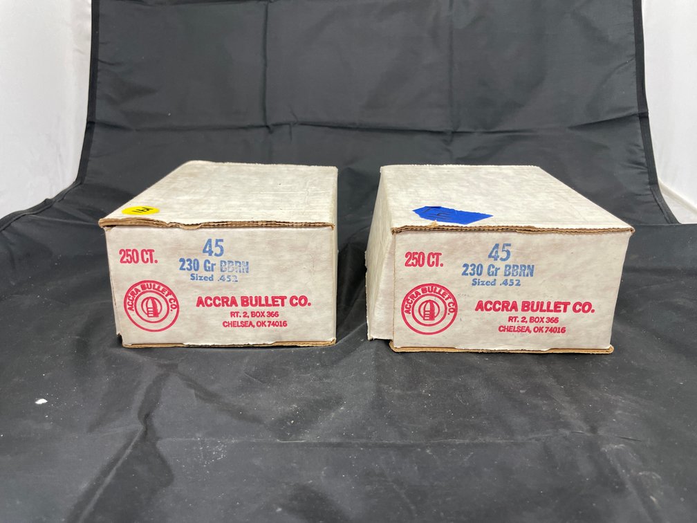 2 Boxes - 45 230 Cr Bullets
