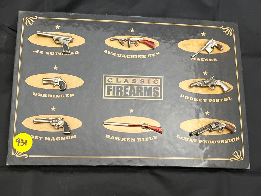 Classic Firearms Mini Pin Display