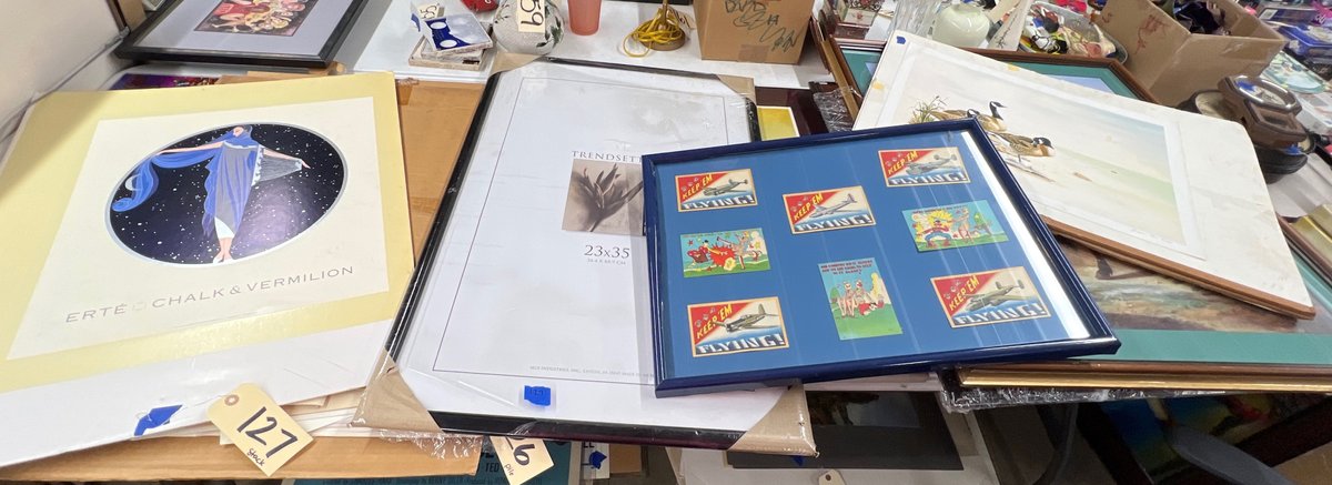 Stack of Assorted Prints - 1 Numbered 1 of 50 - Rodeo Poster -