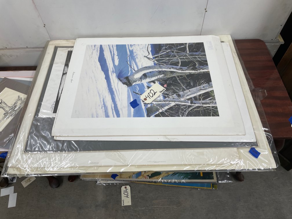 Stack of Assorted Prints