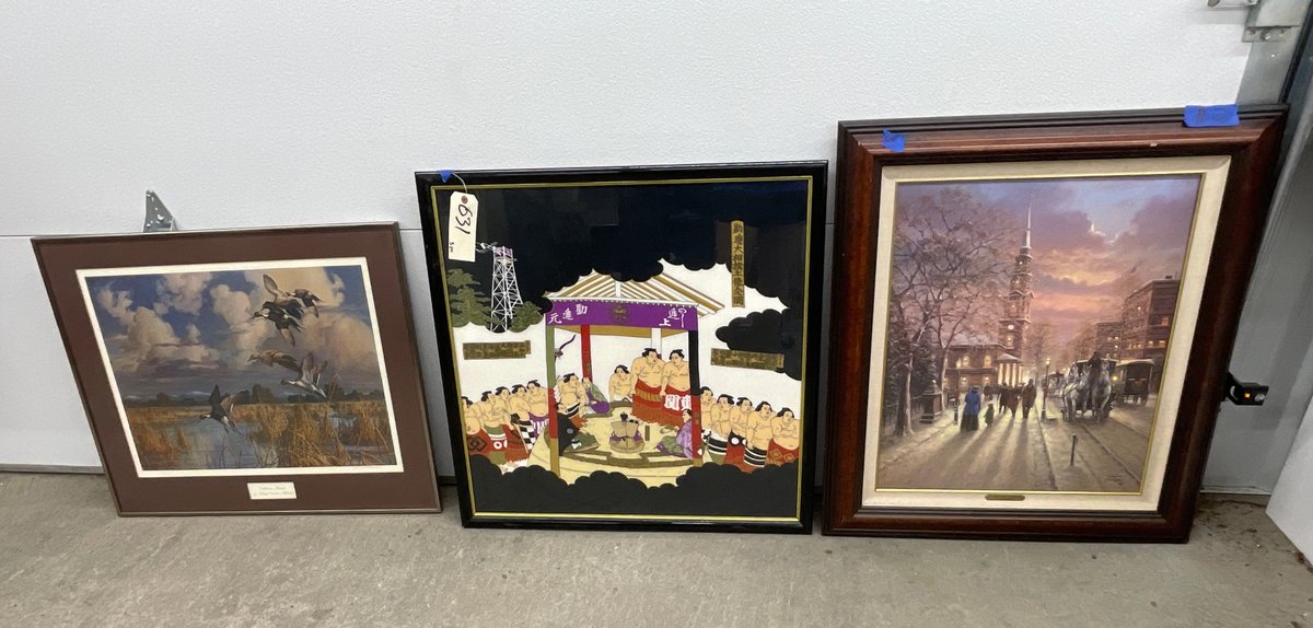 3 Pcs - Framed Wall Art