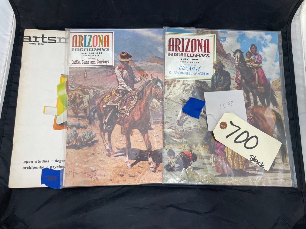 Assorted Arizona Highways & Arts Magazines