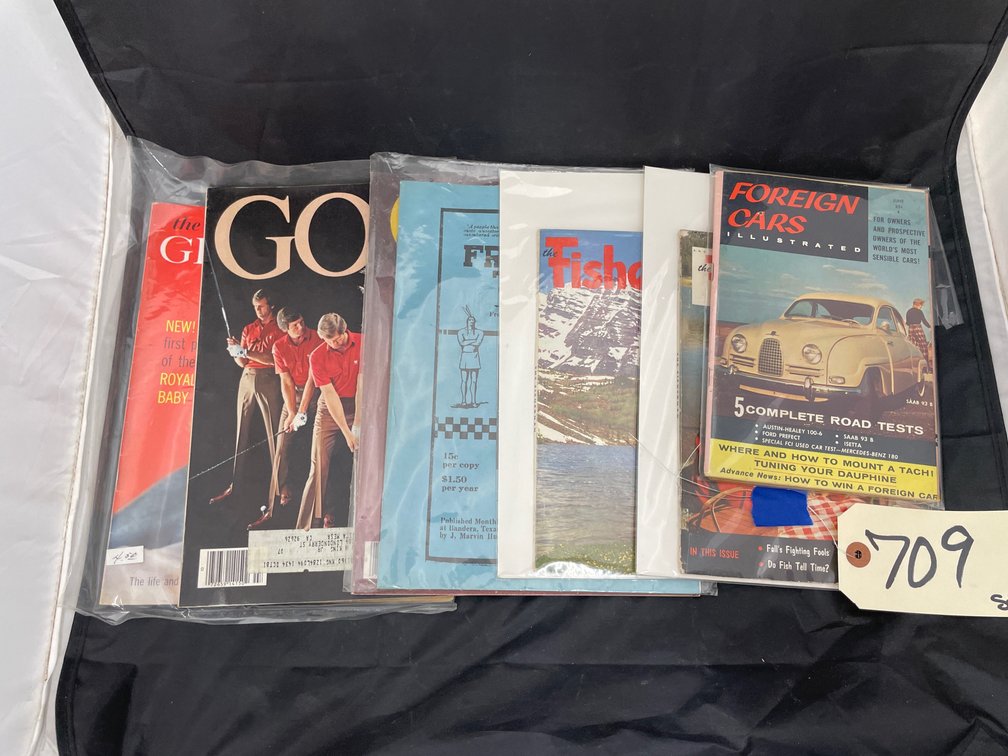 Pile of Assorted Magazines