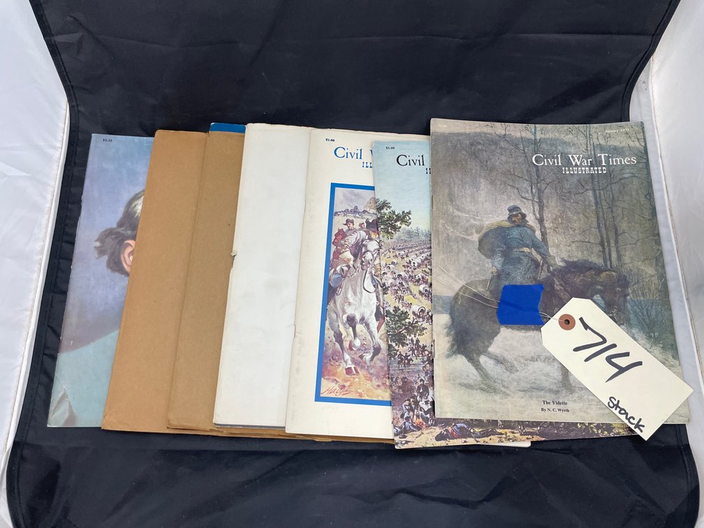 Pile of Assorted Civil War Times Illustrated Magazines