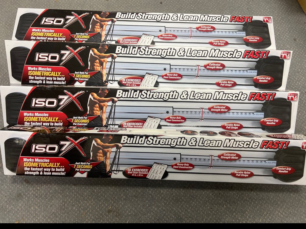 4 - ISO 7X Exercise Machines - NIB