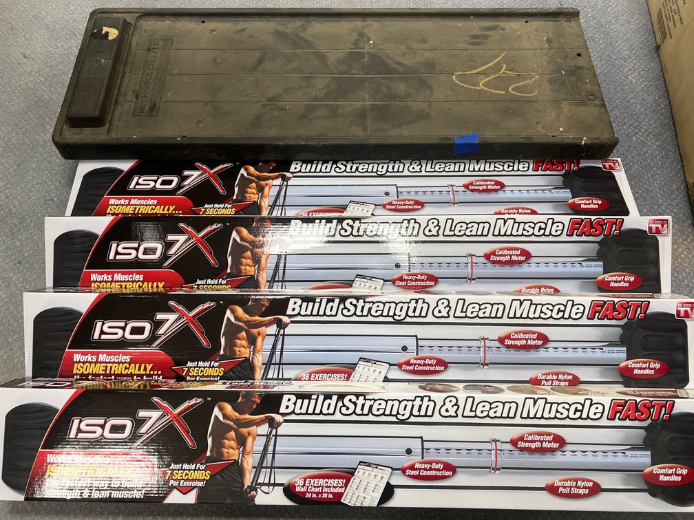 4 - ISO 7X Exercise Machines - NIB