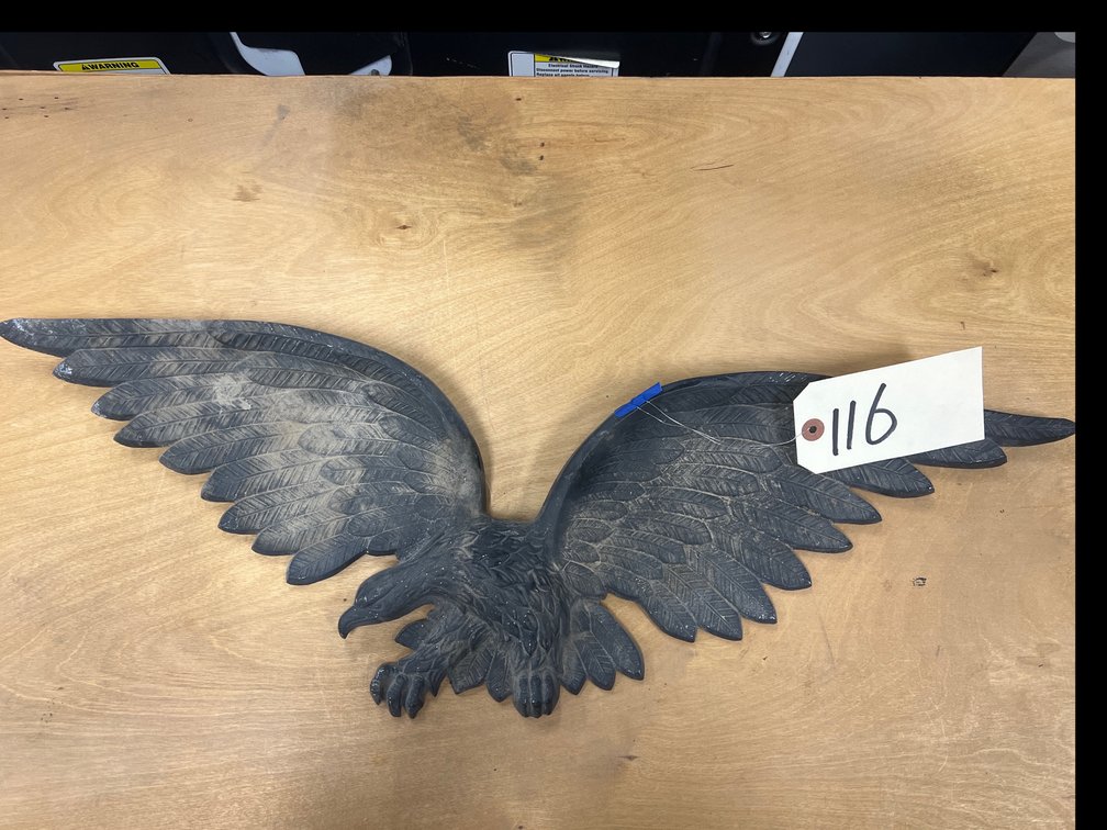 Metal Eagle Wall Ornament
