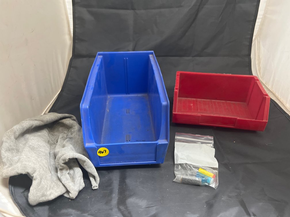 2 - Plastic Organizer Bins & More