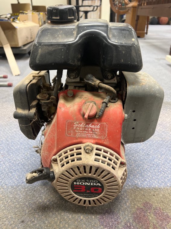 Single Cylinder Gas Motor