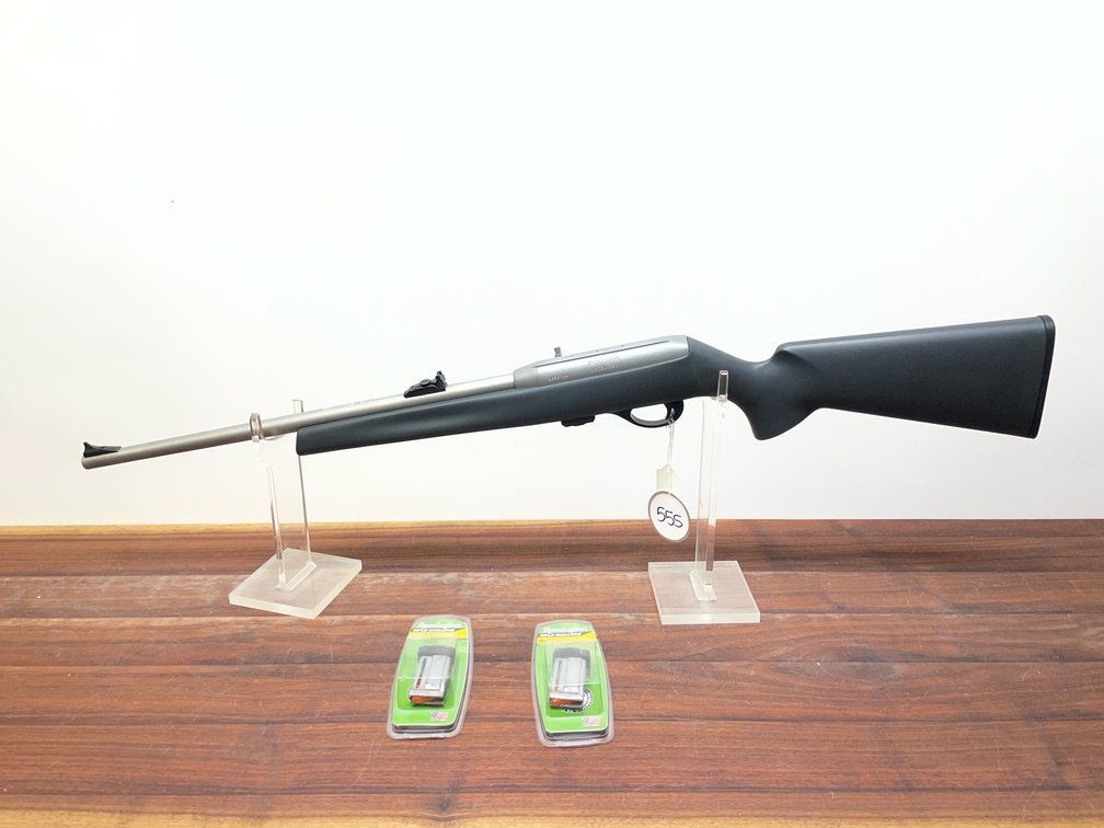 Remington Model 597 22LR - Serial # 2658709 - Stainless - 2 Extra New Mags