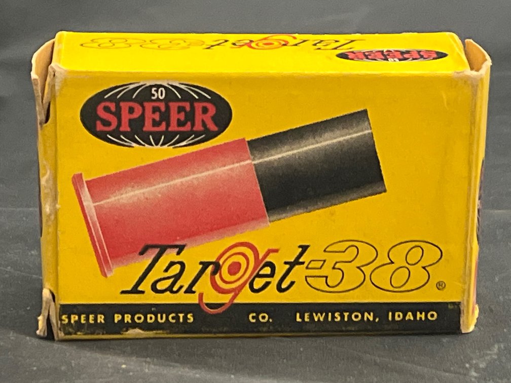 Box of Speer Target 38 Cartridge Cases