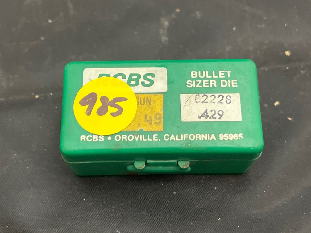 RCBS 429 Bullet Sizer Die