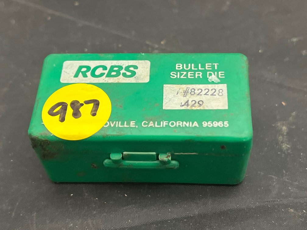 RCBS 429 Bullet Sizer Die