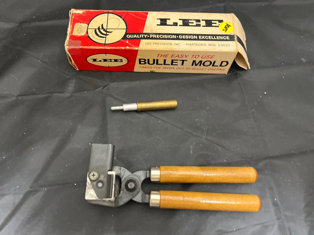 Lee 445 Minie Bullet Cavity Mold