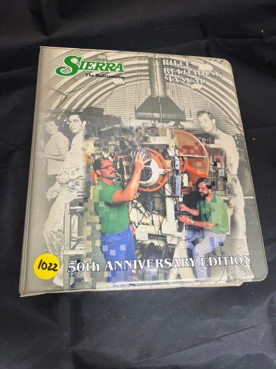 Sierra Rifle Reloading Manual 50th Anniv Edition