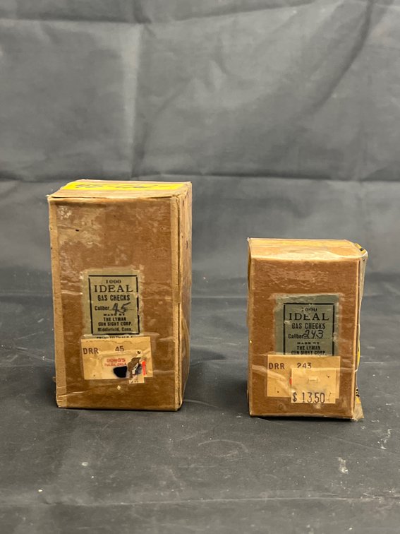 2 Pcs - 243 & 45 Cal Gas Checks