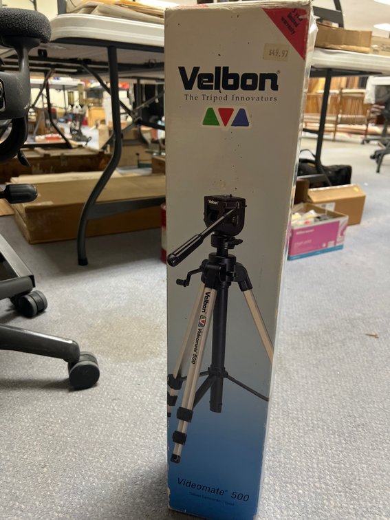 Velbon Video Mate 500 Deluxe Camcorder Tripod