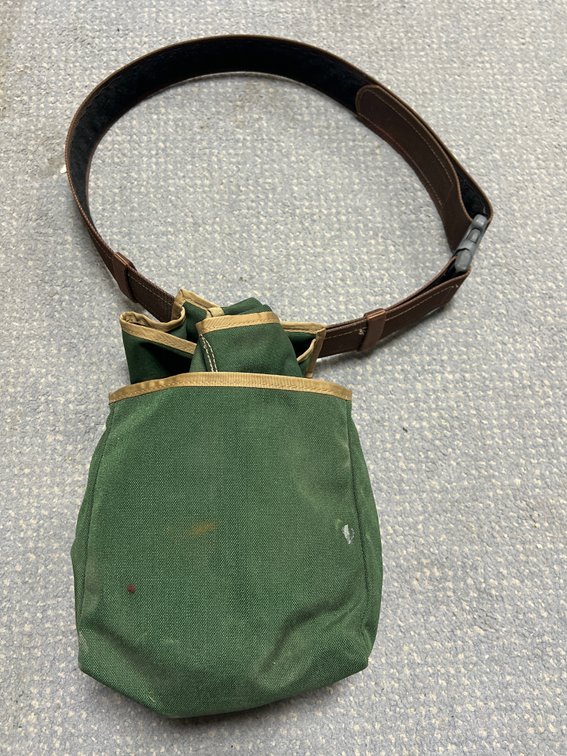 Canvas Bag on Belt