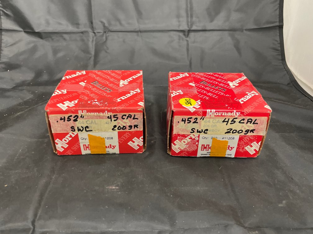 2 pc - 452 45 cal SWC 200gr