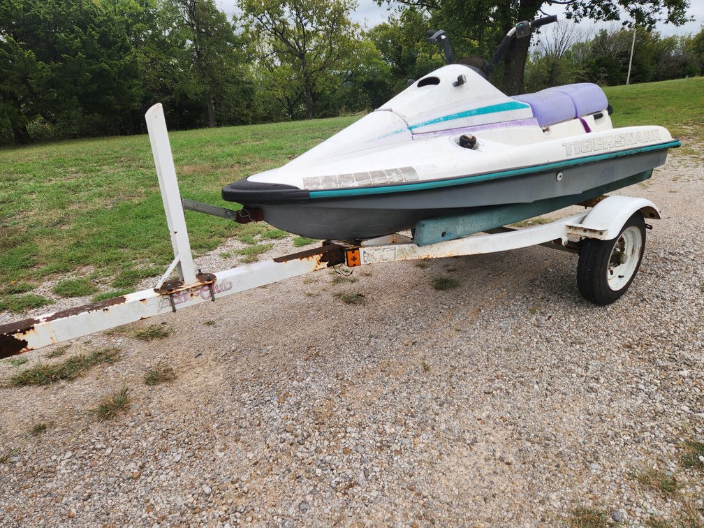 1993 Tiger Shark Jet Ski - Has  Title - VIN # ARJ00341B393