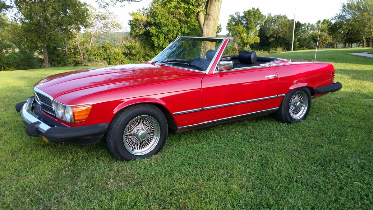 1981 Mercedes Benz 38SL Roadster - Has Title - VIN# WDBBA45A5BB004128
