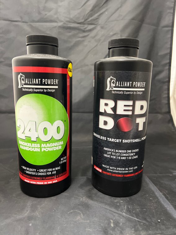 2 Pcs - Alliant Powder Red Dot Shotshell Powder &