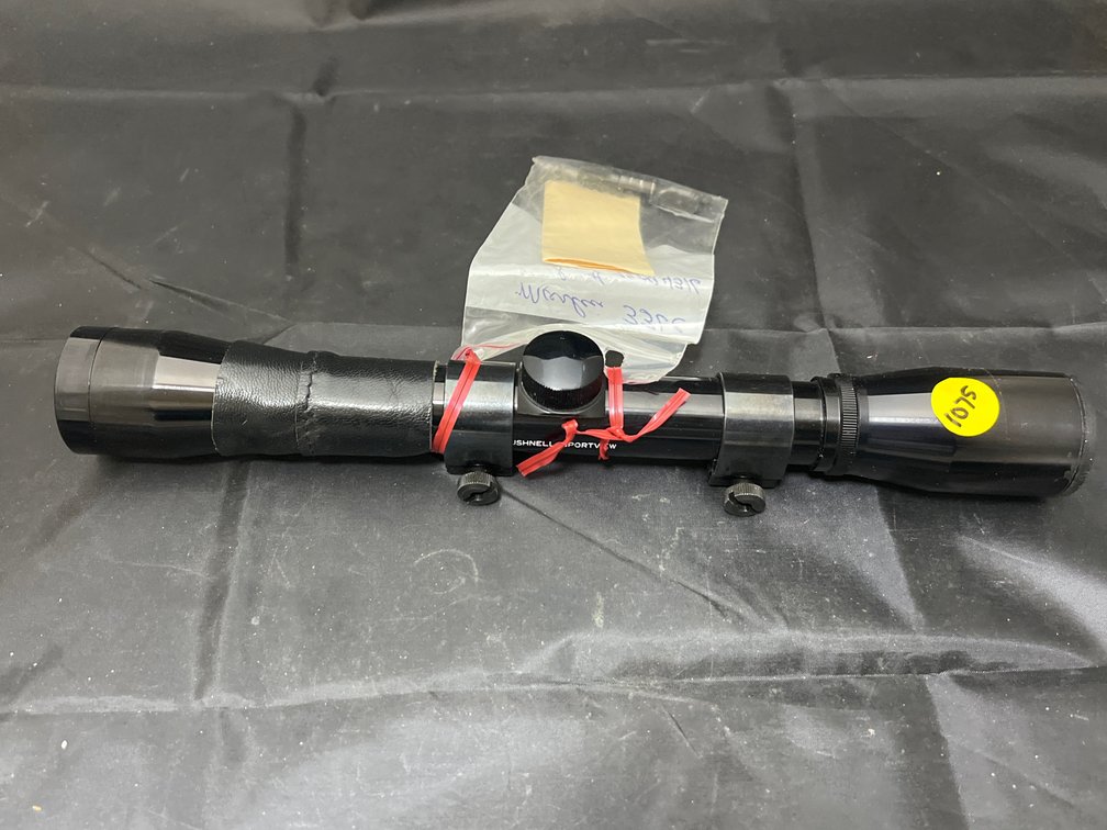 Bushnell Sportview Scope w/Weaver Scope Mounts