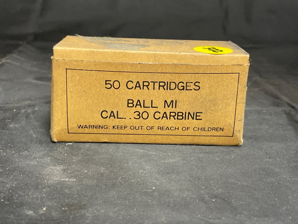30 Carbine Ball MI Partial Box