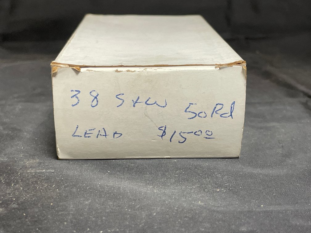 38 S&W Partial Box Ammo