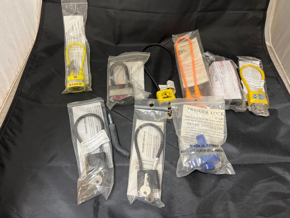 Pile of Assorted Gun Locks